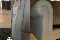 Animal-Dog-scrape-claw-bite-tear-damage-fabric-sofa-chair-arm-cushion-replacing-repairing-upholstery