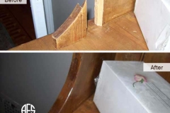 Antique-China-Cabinet-Damage